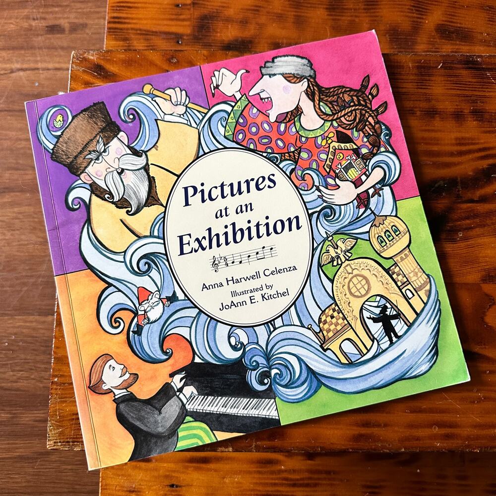 Pictures At An Exhibition Russian Paperback Book